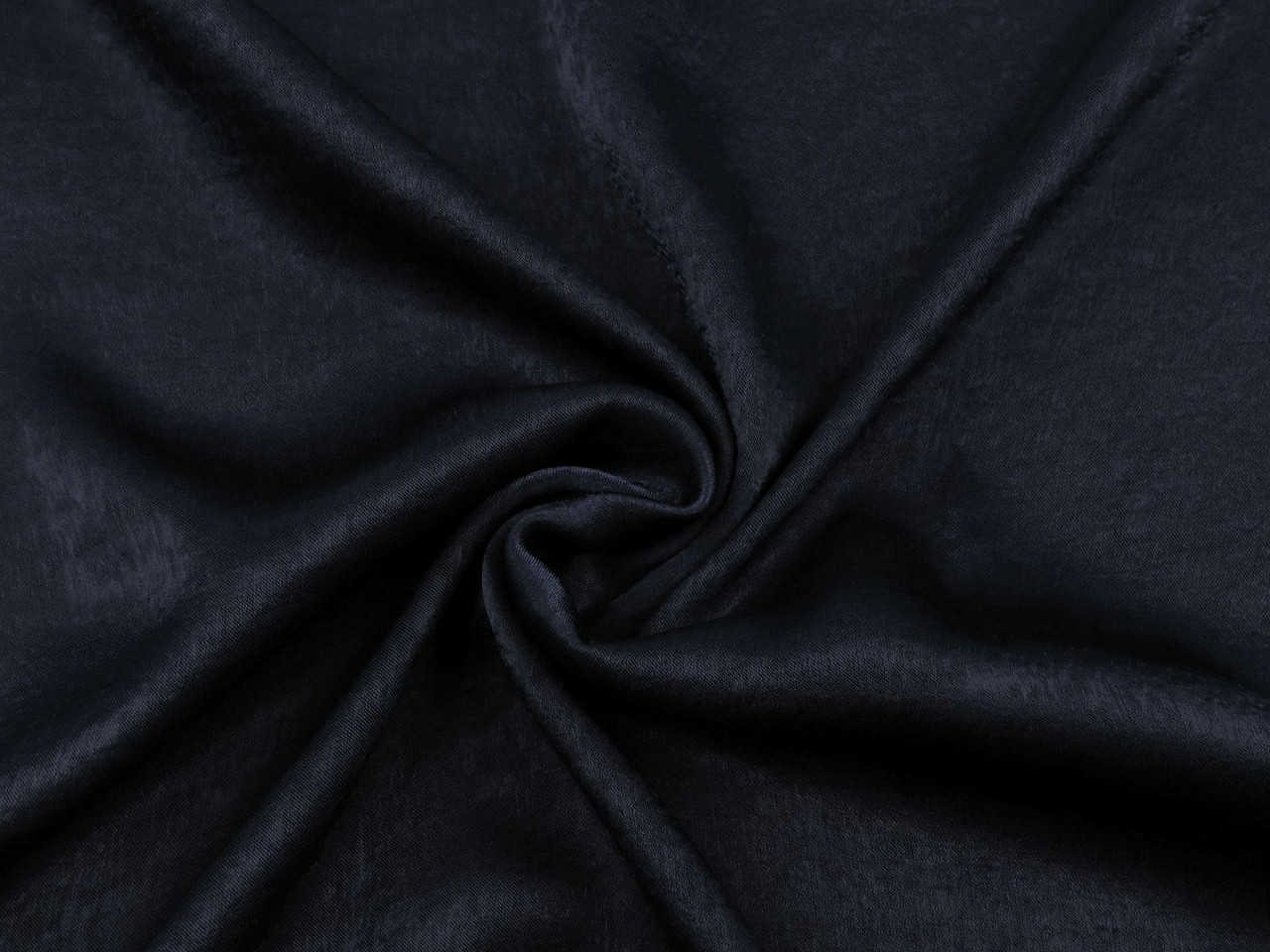 Imitation silk with a metallic sheen - White (1 Meter)