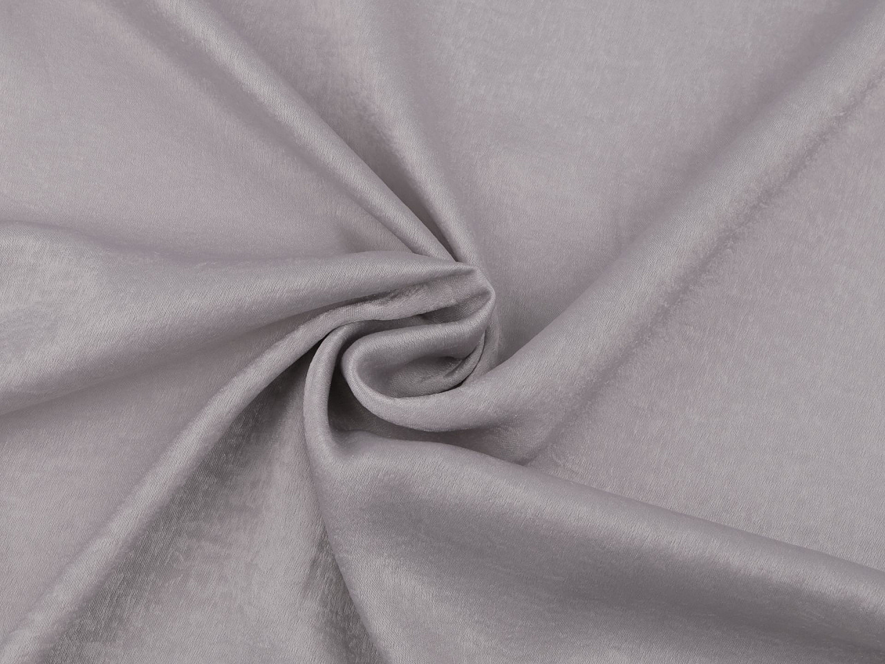 Imitation silk with a metallic sheen - White (1 Meter)