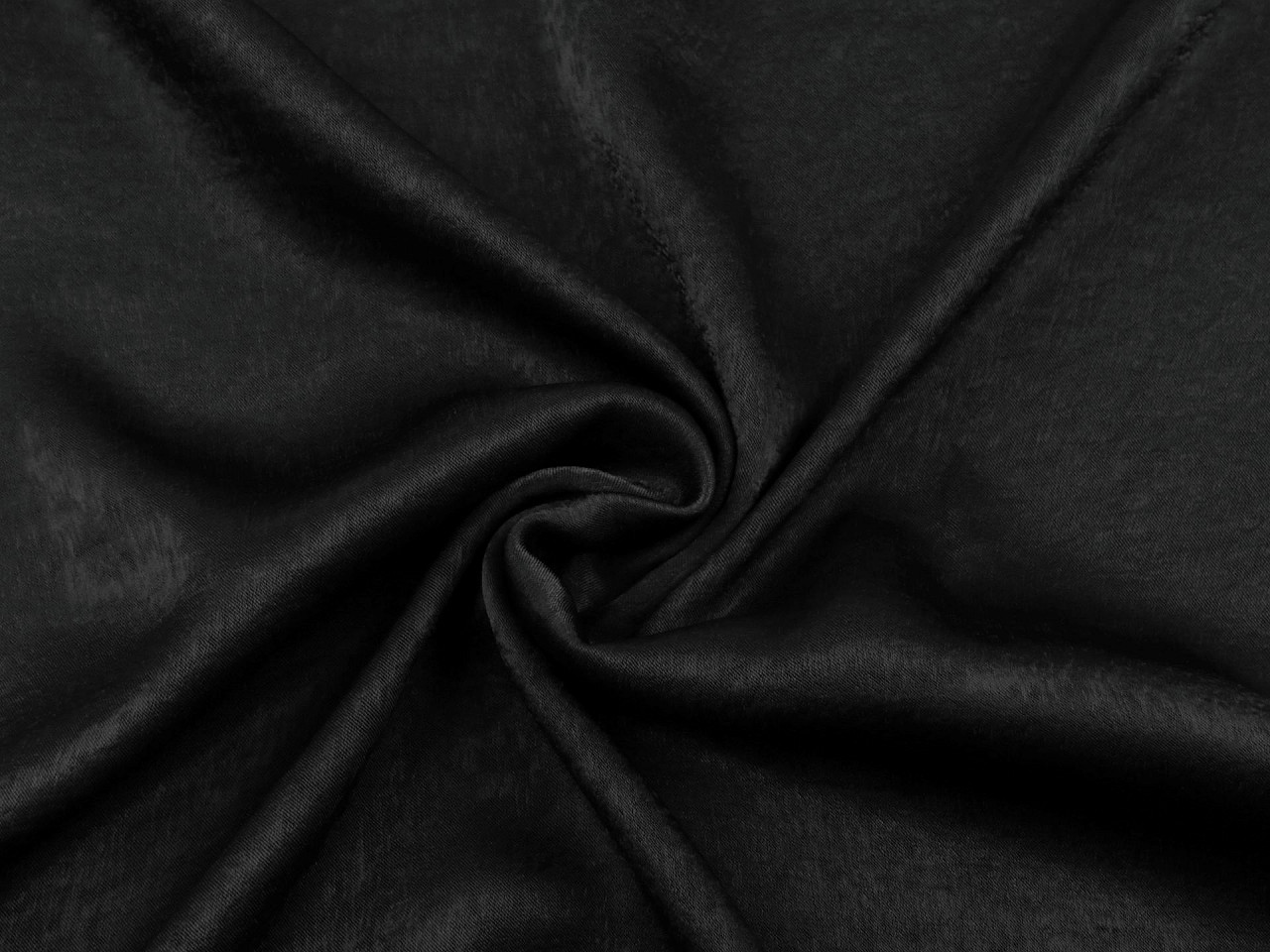 Imitation silk with a metallic sheen - White (1 Meter)