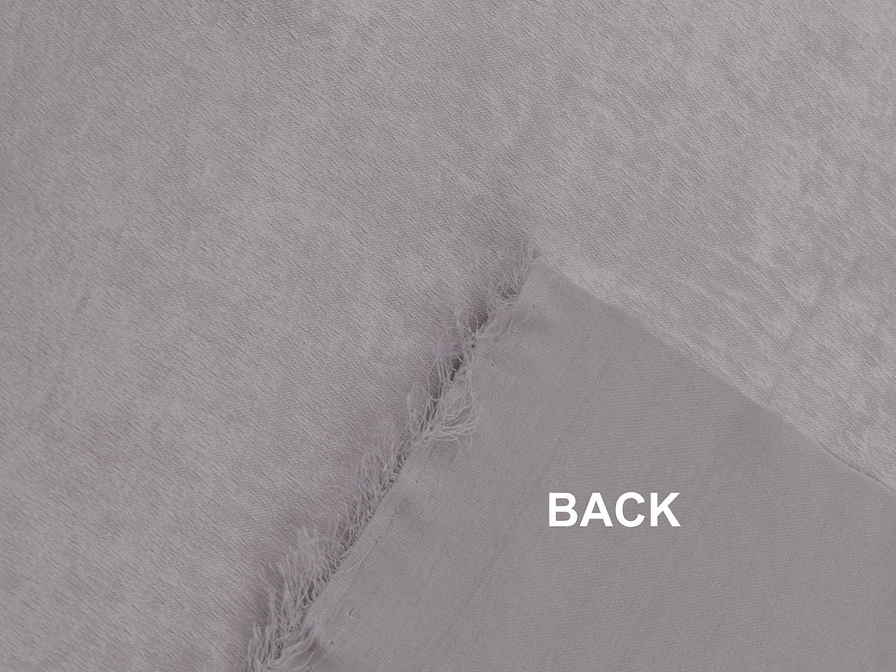 Imitation silk with a metallic sheen - White (1 Meter)