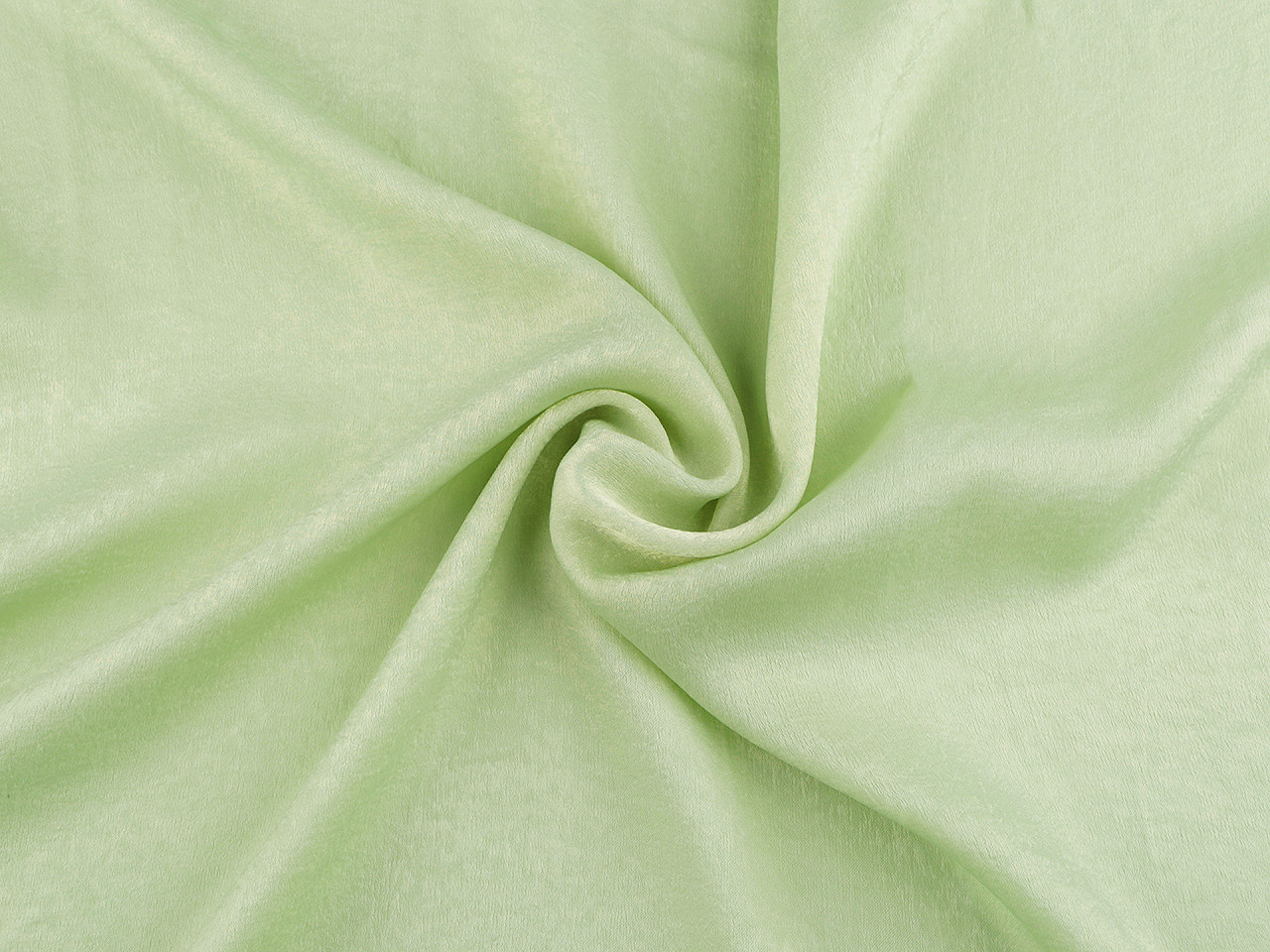 Imitation silk with a metallic sheen - White (1 Meter)