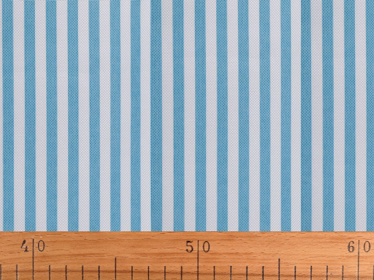 Outdoor fabric 600d, pvc coated, stripes - Brown (1 Meter)