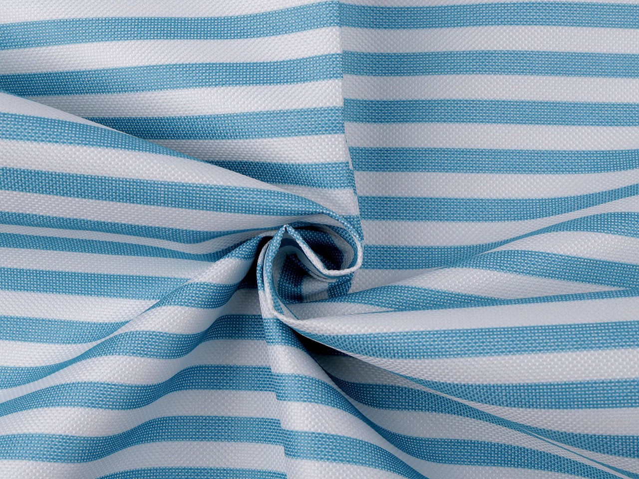 Outdoor fabric 600d, pvc coated, stripes - Brown (1 Meter)