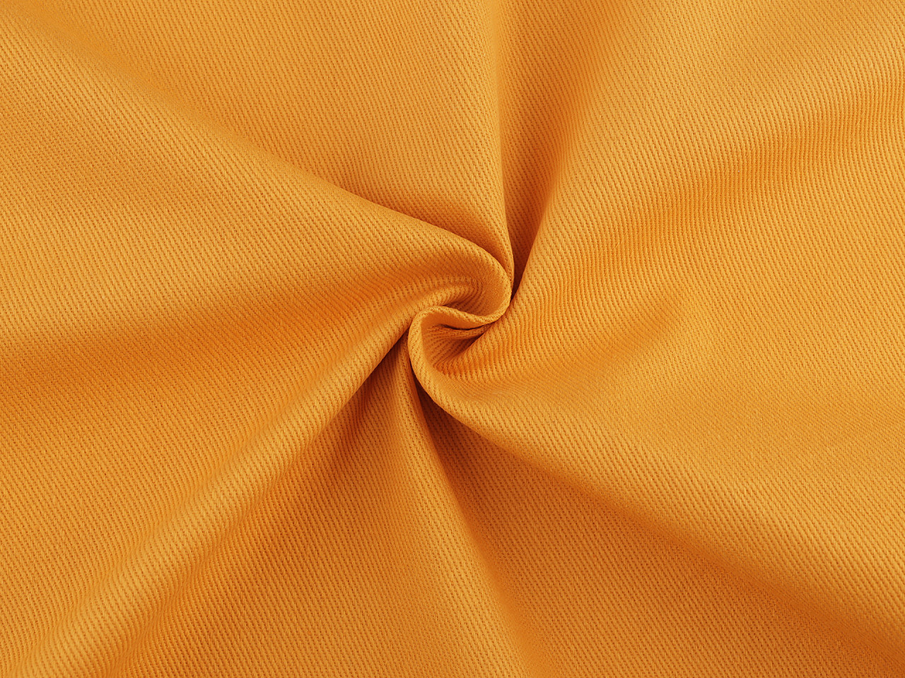 Coarse cotton fabric/canvas with twill weave - Beige green (1 Meter)