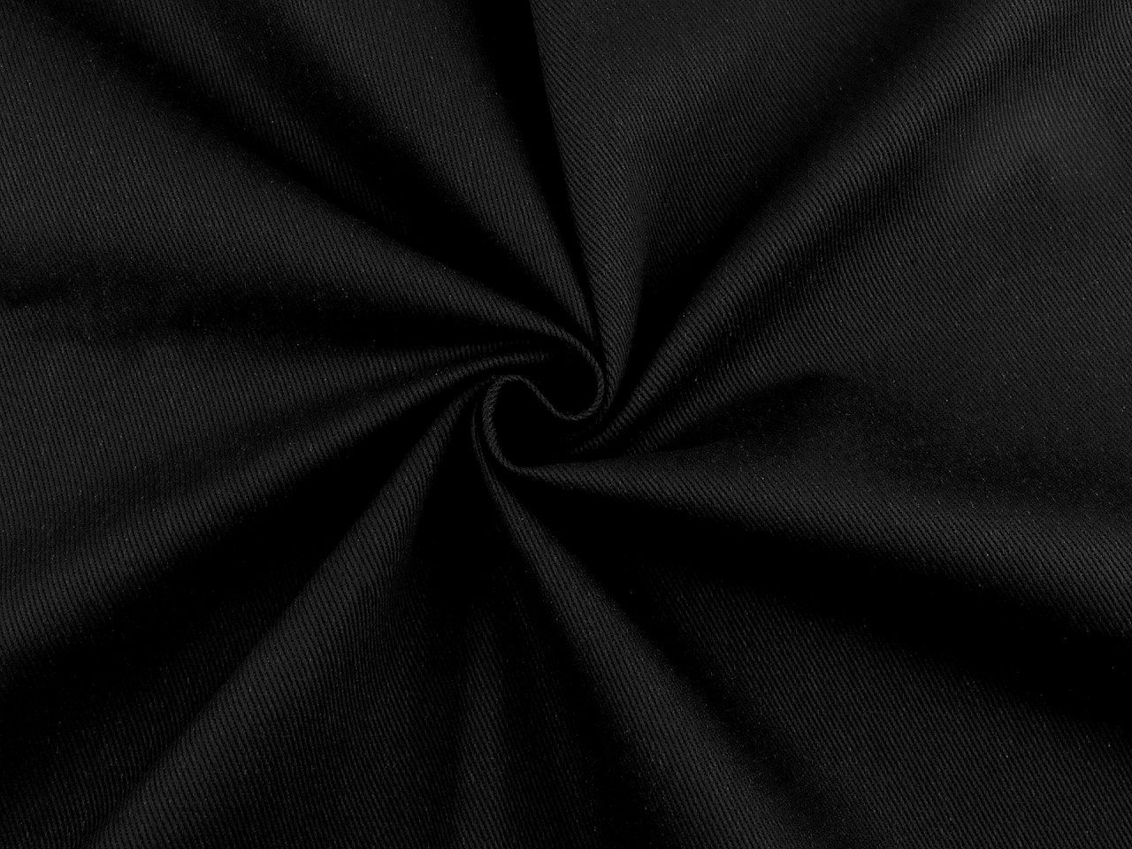 Coarse cotton fabric/canvas with twill weave - Beige green (1 Meter)