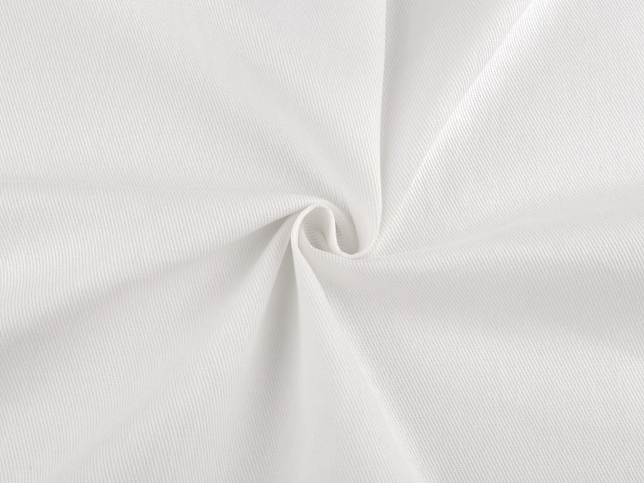 Coarse cotton fabric/canvas with twill weave - Beige green (1 Meter)