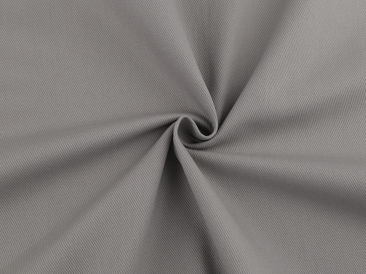 Coarse cotton fabric/canvas with twill weave - Beige green (1 Meter)