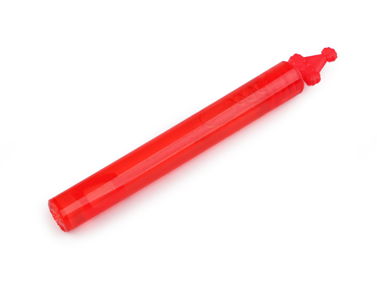 Christmas bubble blower reindeer, snowflake, hat, tree - Red (3 Pieces)