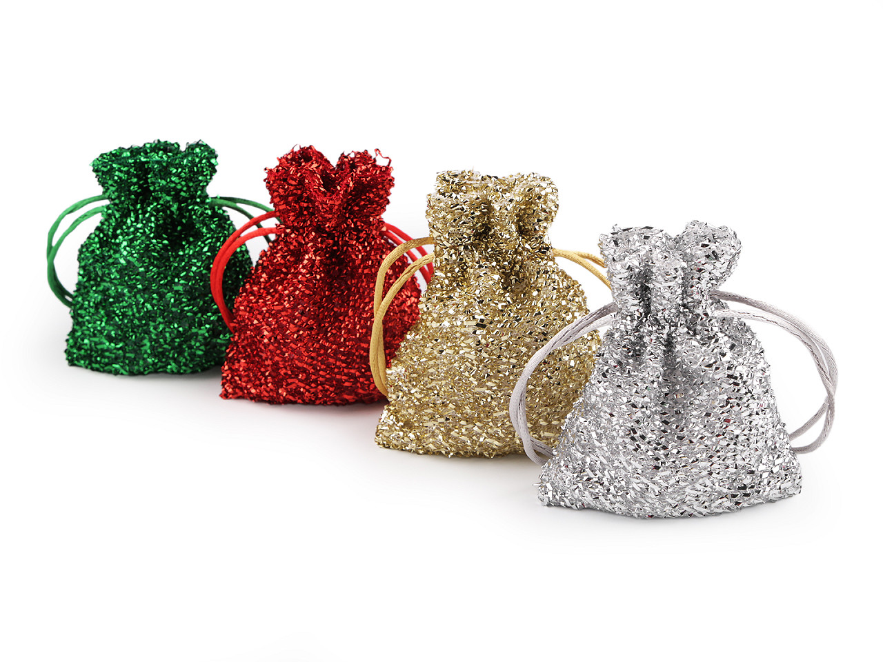 Gift bag 8x10 cm exclusive - Gold lt. (10 Pieces)