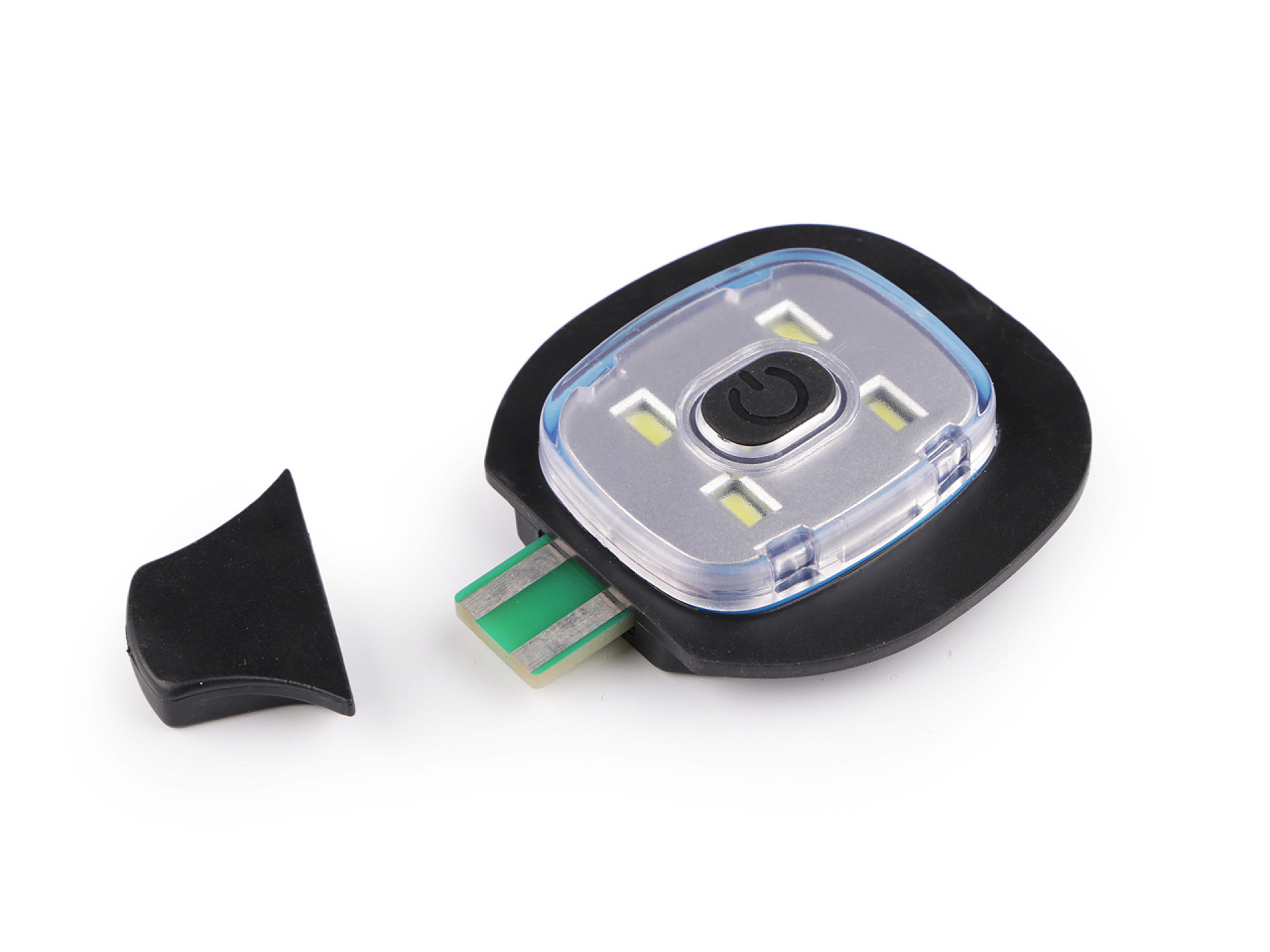 Replacement / rechargeable led light for hats - Black (1 Piece)