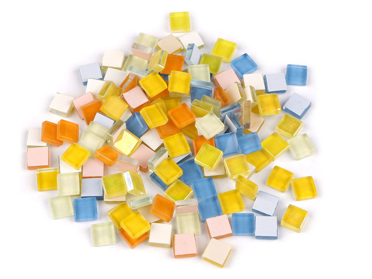 Glass mosaic stones 500 g - Multicolor (1 Piece)