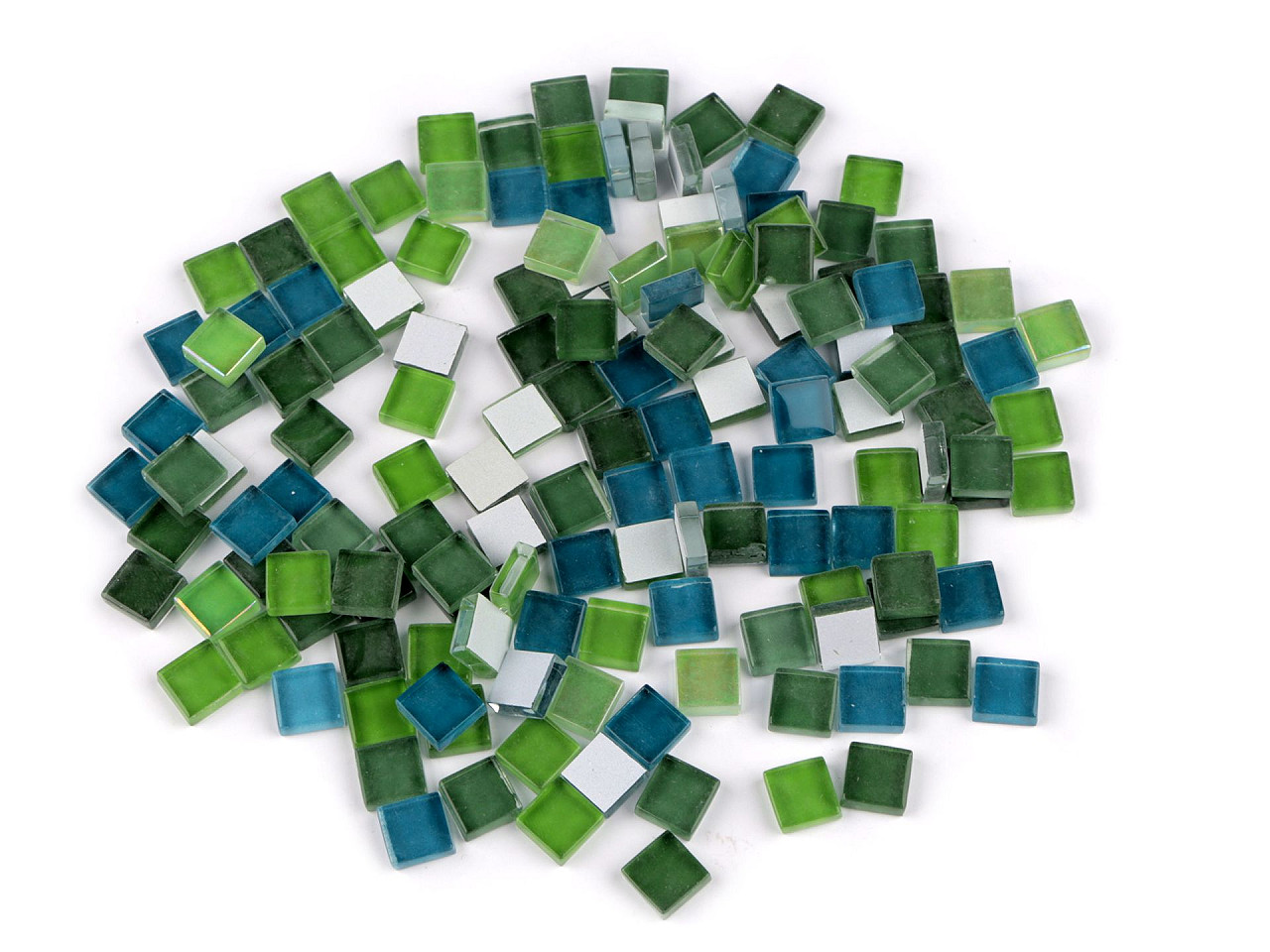 Glass mosaic stones 500 g - Multicolor (1 Piece)