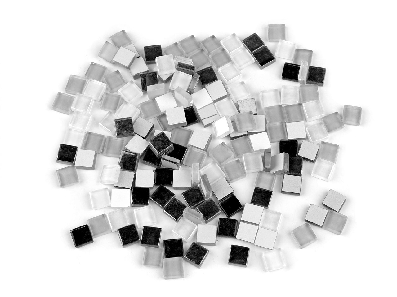 Glass mosaic stones 500 g - Multicolor (1 Piece)