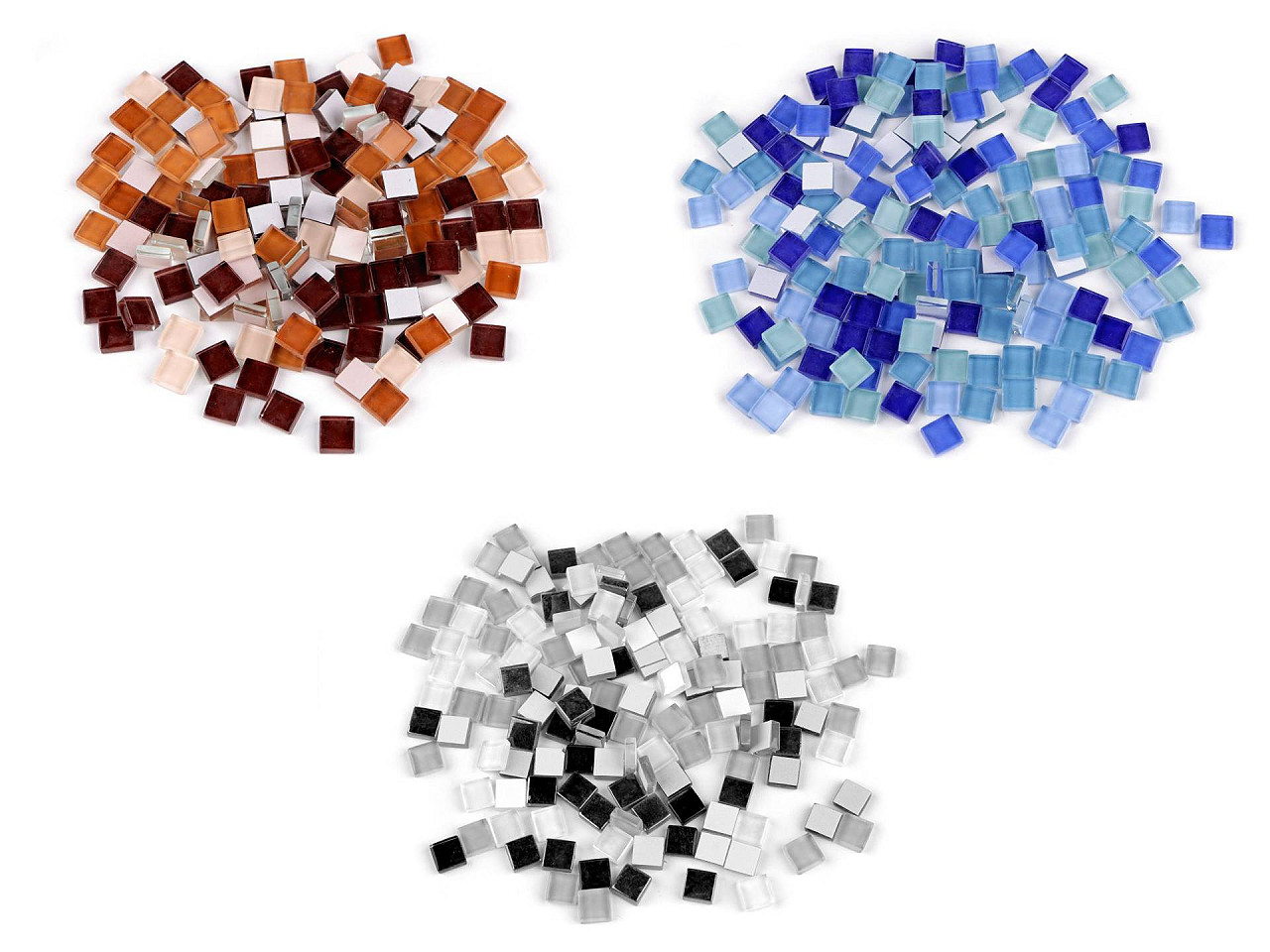Glass mosaic stones 500 g - Multicolor (1 Piece)