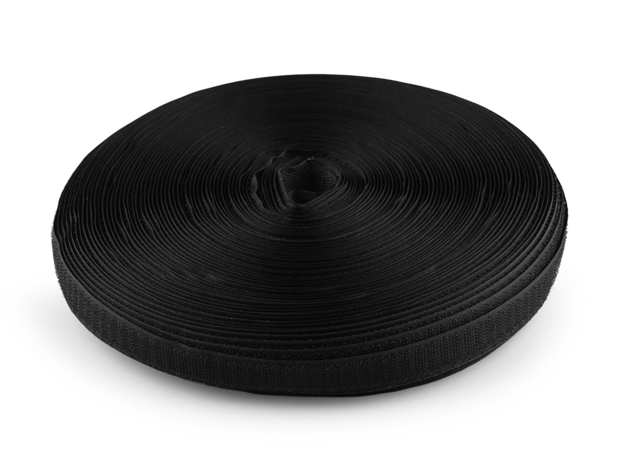 Hook + loop tape, width 20 cm pes - White (25 Meters)